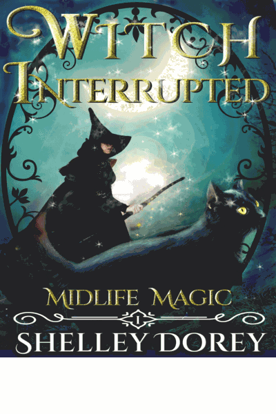 Witch Interrupted (Midlife Witches of Holiday Grove, Book 1)(Paranormal Women's Midlife Fiction) Cover Image