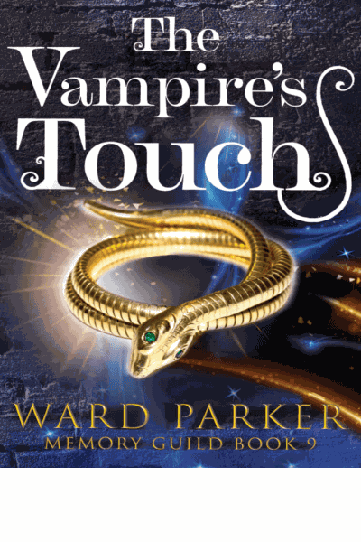 The Vampire's Touch: A midlife paranormal mystery thriller (Memory Guild Book 9)(Paranormal Women's Midlife Fiction) Cover Image