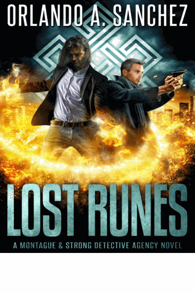 Lost Runes: A Montague & Strong Detective Novel Cover Image
