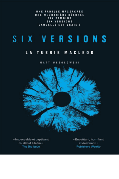 Six versions, tome 2 : La tuerie McLeod Cover Image
