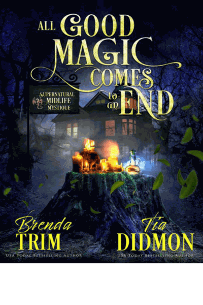 All Good Magic Comes to an End: Paranormal Women's Fiction (Supernatural Midlife Mystique) (Shrouded Nation Book 2) Cover Image