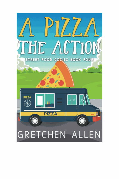 4 A Pizza the Action (Street Food Cozies Book 4) Cover Image