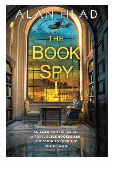 The Book Spy: A WW2 Novel of Librarian Spies Cover Image