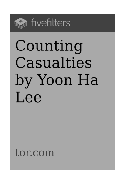 Counting Casualties Cover Image