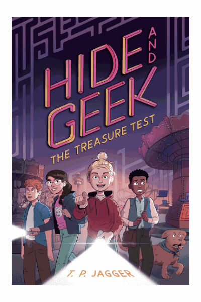 The Treasure Test (Hide and Geek #2) Cover Image