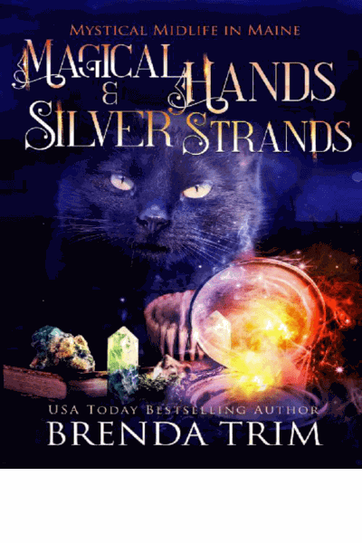Magical Hands & Silver Strands: Paranormal Women's Women's Fiction (Mystical Midlife in Maine Book 11) Cover Image