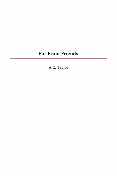 Far From Friends Cover Image